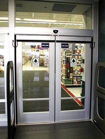Walmart Store Entrance Doors
